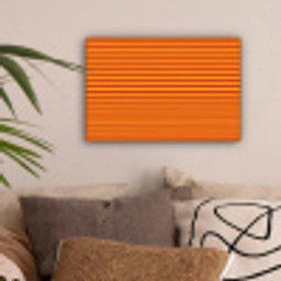 Strepen - Patroon - Oranje canvas 2cm klein 34 -sfeer1