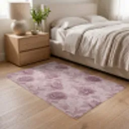 Reliëf - Pioenrozen - Roze Vloerkleed Rechthoek klein 1091 -atmosphere_sfeer3_global