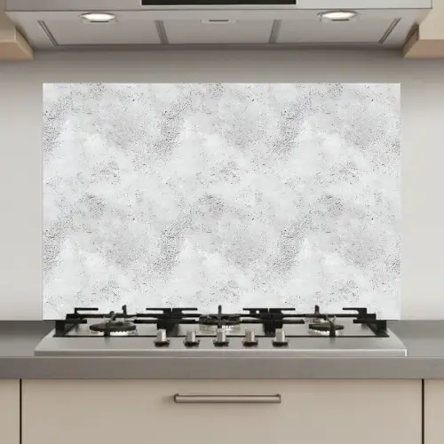 Lichtgrijs - Ruw - Subtiel keuken achterwand spatscherm klein 900 -3d_website