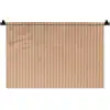 Plaid - Patroon - Bladvorm - Bruin Wandkleed katoen klein 269 -zz3d