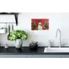 Feestvreugde - Winterbos - Kleurrijk Muursticker klein -keuken