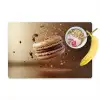 Chocolade - Macarons - Eten - Snoep Placemat vinyl groot -zzzproduct_Kitchenyeah-website