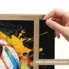Graffiti - Sport - Voetbal - Verf - Bal Light Box met batterij (Wandlamp) middel -USP_websiteprintNL