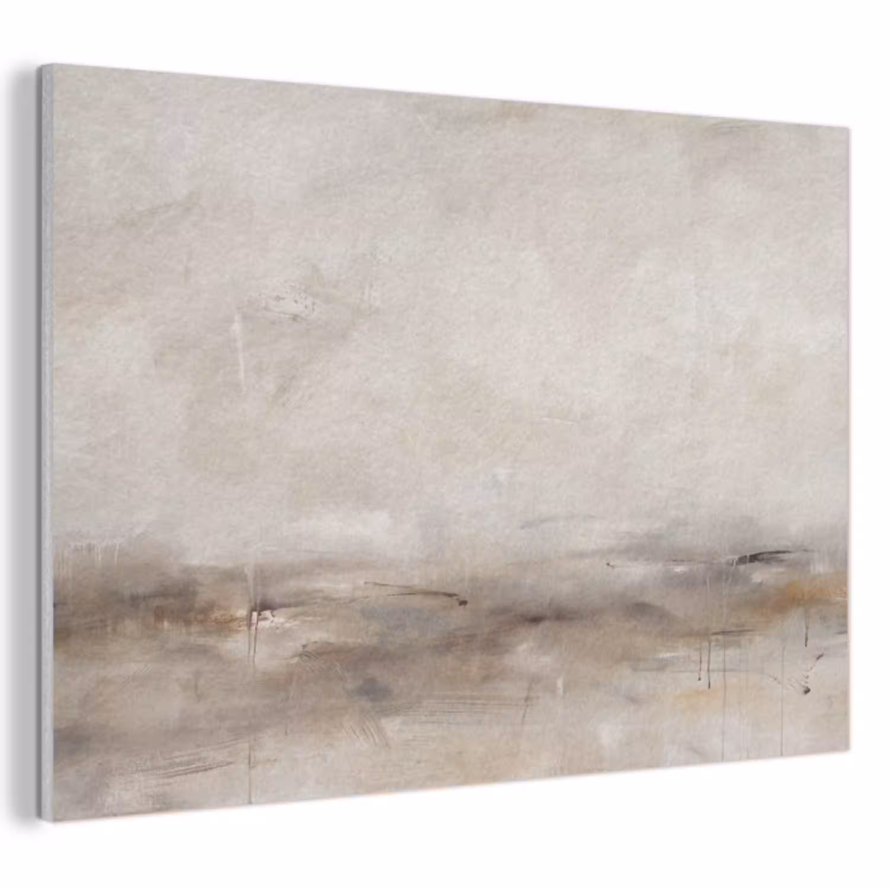 Abstrakt - Landschap - Modern - Beige - Kunst PET vilt klein -3d