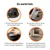 Pastel - Matte - Kiezels Inductie beschermer vinyl 3mm klein 276 -zzzzzzz-td-werking