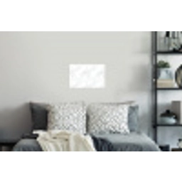 Minimalistisch - Wit - Grijze aders Muursticker klein 286 -slaapkamer