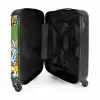 Schattige Beestjes in Stad NBS - Handbagage koffer - Kinderen Unisex middel -binnenkant
