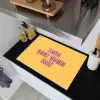 Love yourself - Roze - Geel Inductie beschemer met haakjes klein -sfeer1