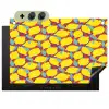 Citroenen - Geel - Stippen - Oranje Inductie beschemer met haakjes klein 777 -3d