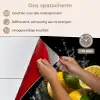 Citroen - Fruit - Geel - Zwart keuken achterwand spatscherm klein -spatscherm_NL