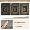 Panda - Dieren - Kleur - Verf - Zwart Light Box met kabel (Kinderlampje) klein -USP_dimbaarNL