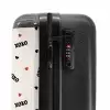 XOXO op beige NBS - Handbagage koffer - Volwassenen Unisex middel -slot
