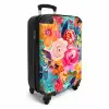 Bloemen - Olieverf - Kleurrijk - Natuur NBS - Handbagage koffer - Unisex middel -productfoto_3d