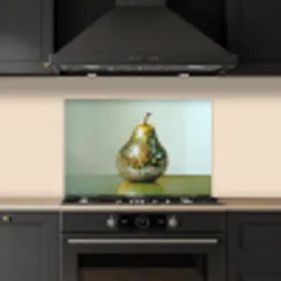Fruit - Disco - Art - Glitter keuken achterwand spatscherm klein -sfeer1