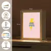 Grl pwr - Bliksem - Roze Light Box met kabel (Tafellamp) klein -USP_DE