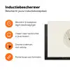 Schelp - Quote - Groen Inductie beschermer vinyl 3mm klein -zzzzzzz-td-ups