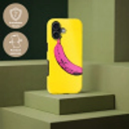 Banaan - Grafisch - Geel Toughcase MagSafe Apple iPhone 17 klein -USP_PrintM_DE