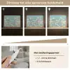 Stengels - Bloemen - Lucht - Wit Light Box met kabel (Tafellamp) klein -USP_dimbaarNL