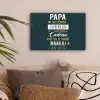 Quotes - Papa - Spreuken - Papa jij hebt ons al canvas 2cm klein -sfeer1