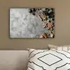 Winter - Kerst - Beton - Dennenappels canvas 2cm klein -sfeer3