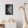 Vogel - Japandi - Groen fotolijst zwart zonder passe partout klein -usfeer4_kinderkamer