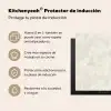 Crèmebeige - Marmer - Aders Inductie beschermer vinyl 3mm middel 274 -zzzzzzusp-haakje_ES