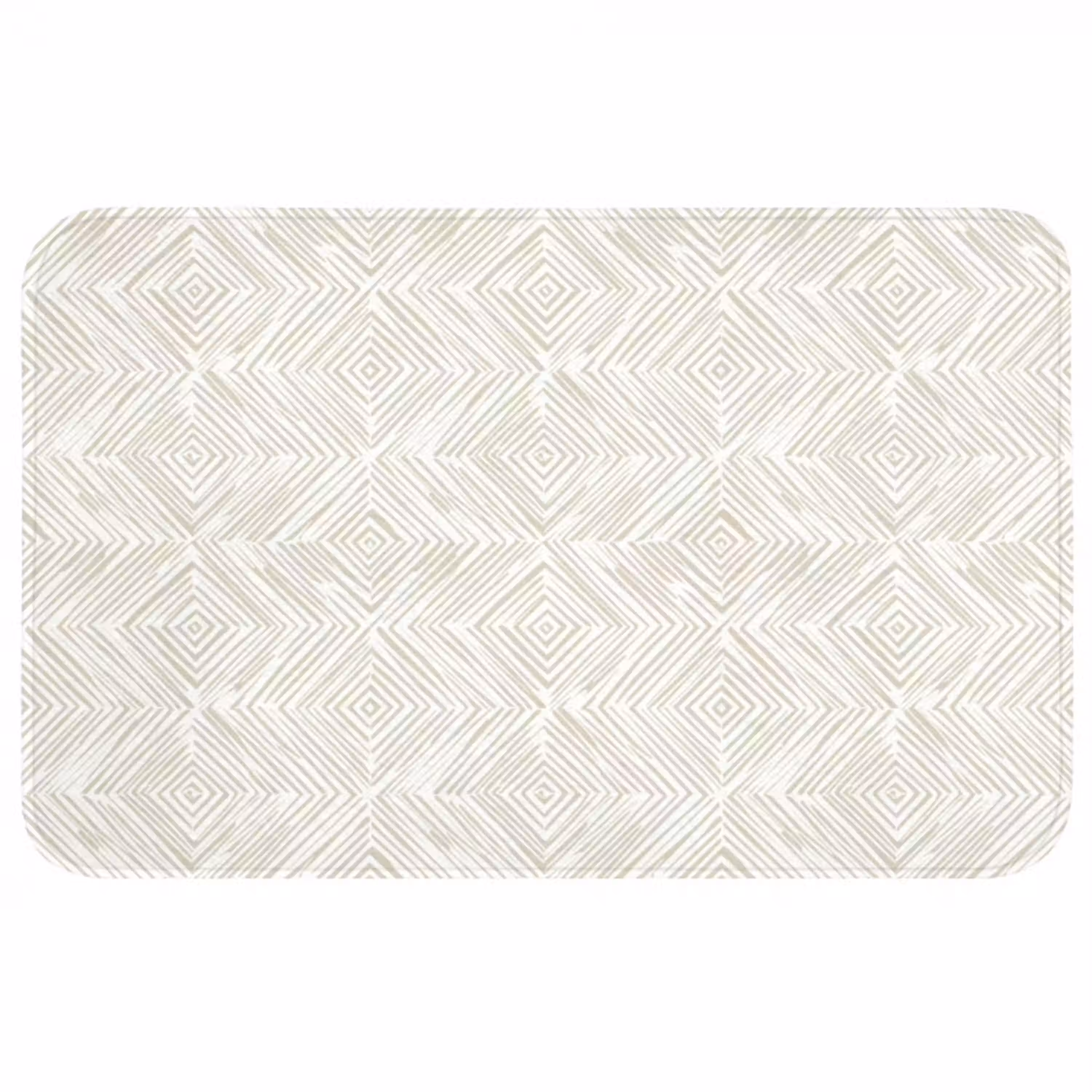 Abstract - Ruiten - Beige WCmat middel 1009 -3d