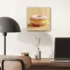 Donut - Romig - Poedersuiker - Beige plexiglas 5mm klein -sfeer6
