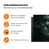 Plant - Monstera - Lichtinval Inductie beschermer vinyl 3mm klein -zzzzzzz-td-ups