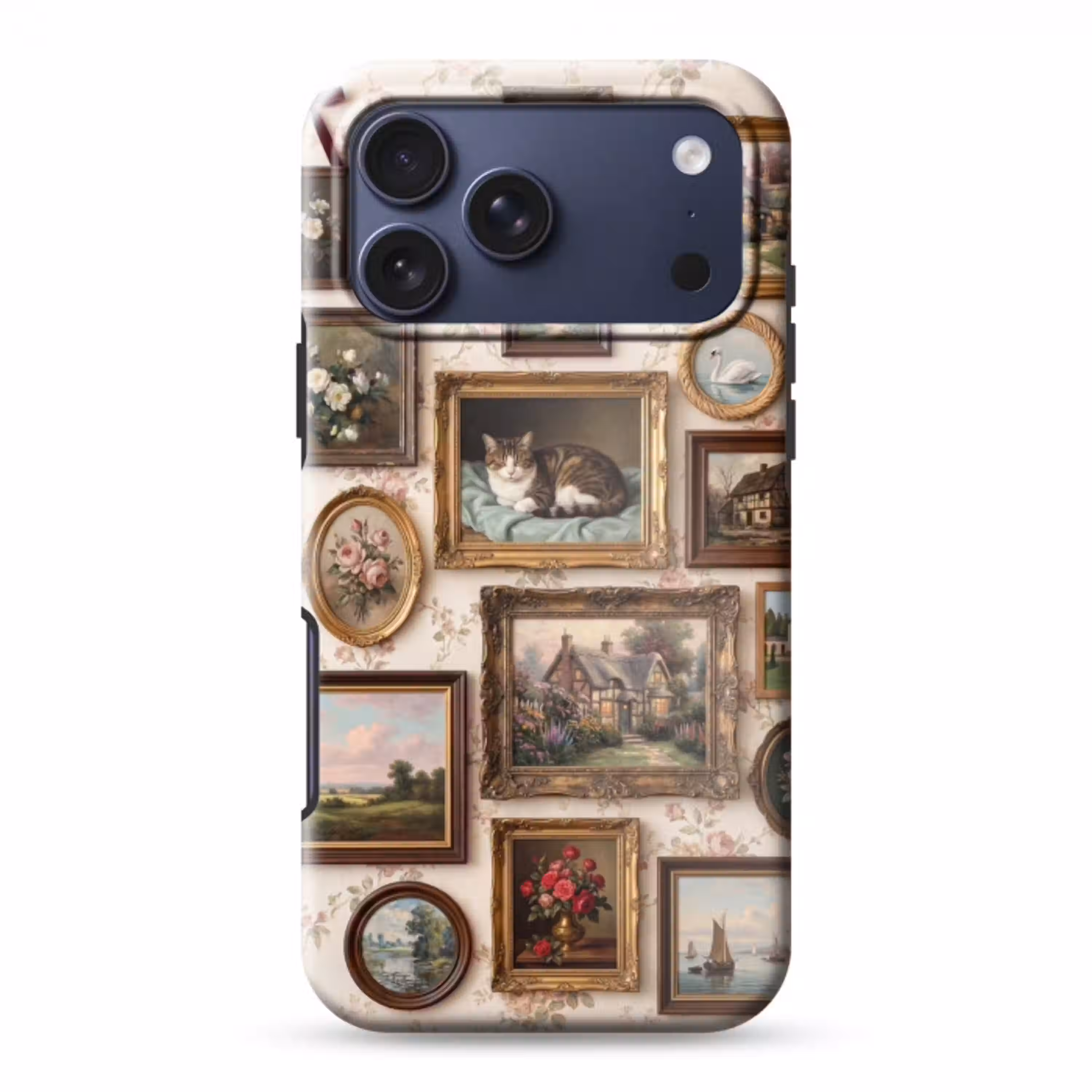 Dier - Kat - Portret - Klassiek Toughcase MagSafe Apple iPhone 17 Pro Max klein -3d