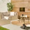 Bos - Natuur - Bomen - Landschap - Bladeren tuinposter los doek klein -sfeer4