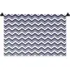 Oceaan - Golven - Blauw - Wit Wandkleed katoen klein 269 -zz3d