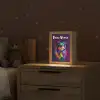 Hond - Kleurrijk - Dier - Dierenhoofd Light Box met kabel (Kinderlampje) klein -sfeer1_kind