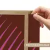 Lijnen - Rood - Beweging Light Box met batterij (Wandlamp) middel -USP_websiteprintNL