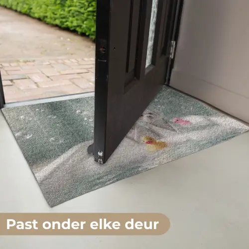 Hondjes - Badkuip - Badeendjes - Handdoeken Deurmat klein -USP_NL