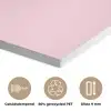 Bloem - Roze - Hartjes PET vilt klein -closeup_NL