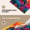 Dolfijn - Kleurrijk - Oceaan - Koraal Inductie beschemer met haakjes middel -ky-schoon-nl