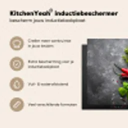 Contrast in Smaak en Textuur Inductie beschermer vinyl 3mm middel -sfeer2