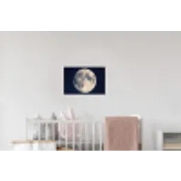 Ruimte - Maan - Kosmos Muursticker klein -kinderkamer