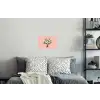 Bloemen - Lint - Kaartje Muursticker klein -slaapkamer