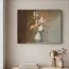 Oude meesters - Bloemen - Balthasar van der Ast Textielframe zwart klein -sfeer2