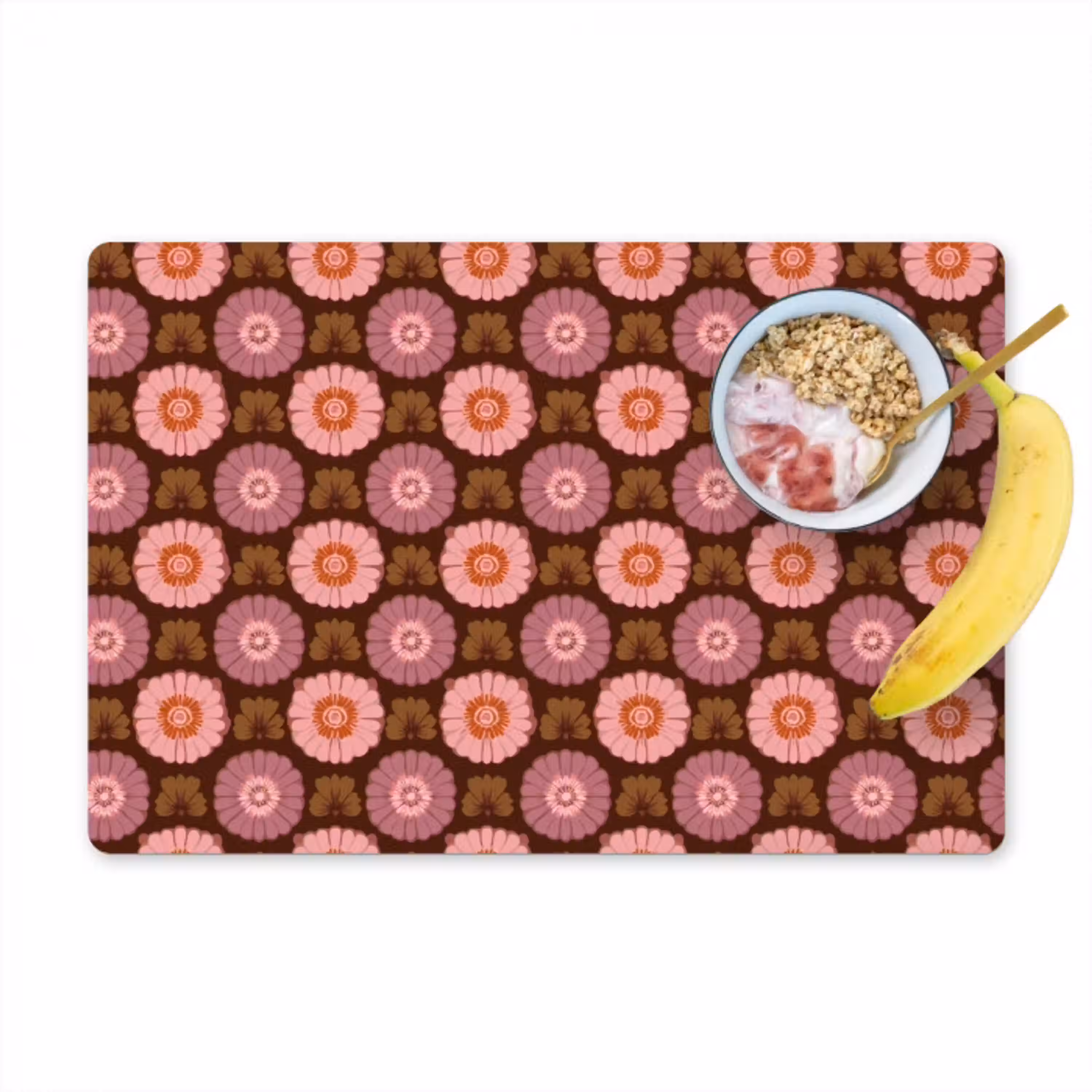Retro - Madelief - Roze Placemat vinyl groot 368 -zzzproduct_Kitchenyeah-website