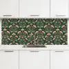 Patroon - Botanisch - Kleurrijk keuken achterwand 2 middel 871 -3d
