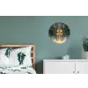 Dennensprookje - Rendier - Nacht Wandcirkel aluminium klein -slaapkamer