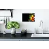 Citroenen - Zwart - Kruiden - Graffiti - Verf Muursticker klein -keuken