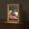 Borrelplank - Stilleven - Vintage Light Box met kabel (Tafellamp) klein -z3d_website