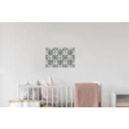 Barok - Tegel - Kleurrijk Muursticker klein 286 -kinderkamer