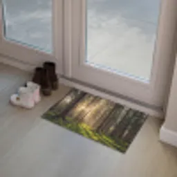 Bos - Gras - Zonlicht Deurmat klein -sfeer3