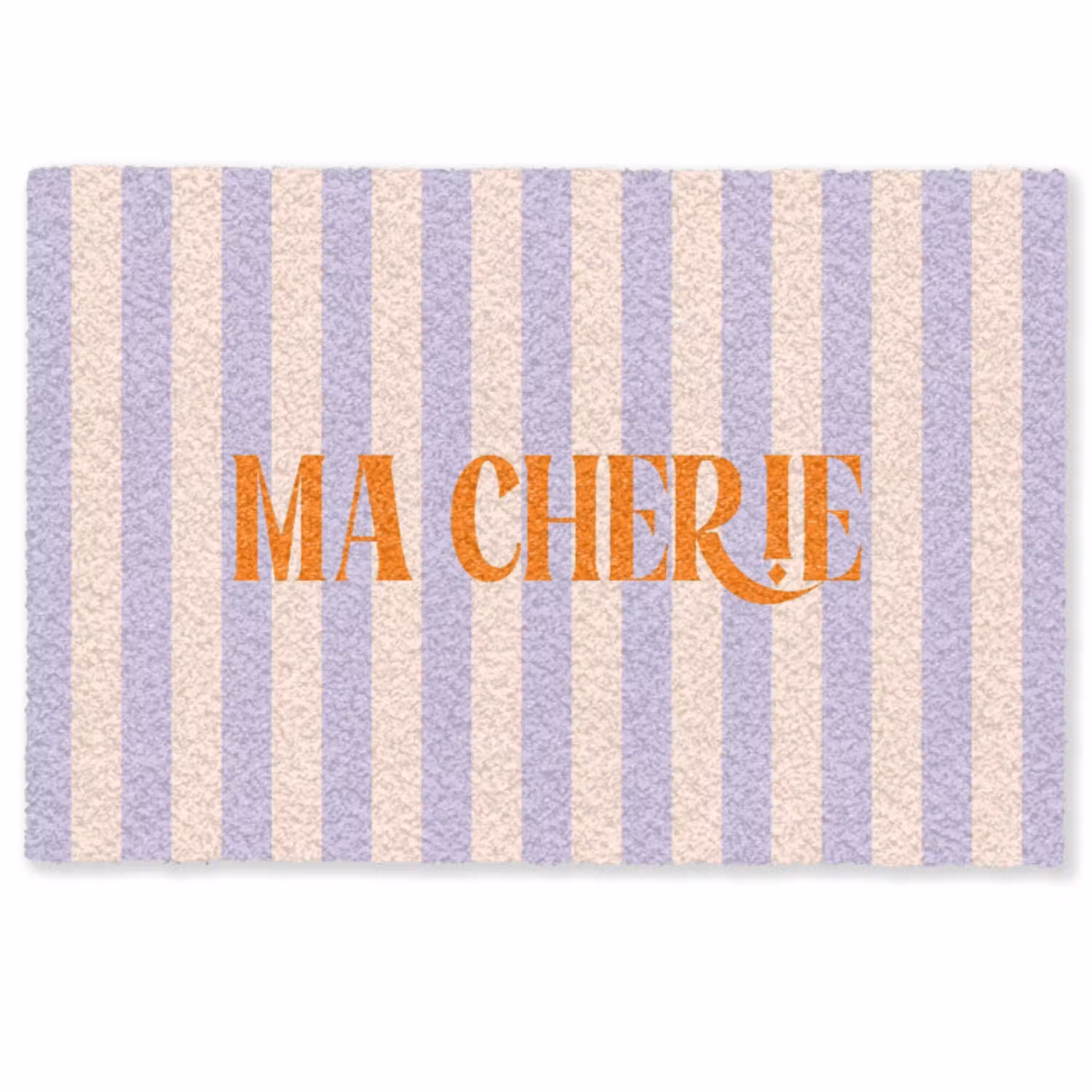 Lila - Oranje - Strepen - Ma Cherie Deurmat klein -zkaufland3d