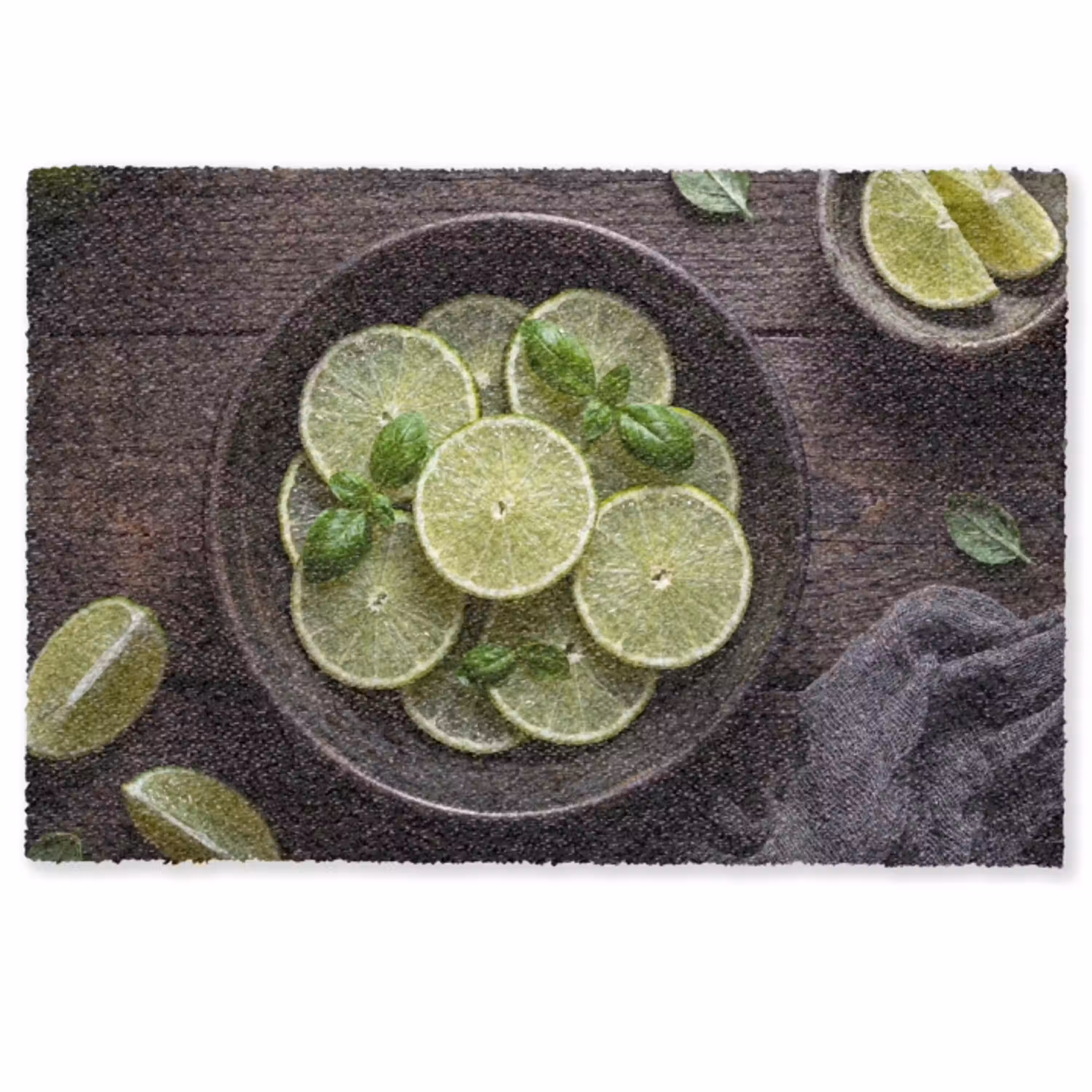 Fruit - Groen - Eten Deurmat klein -zkaufland3d